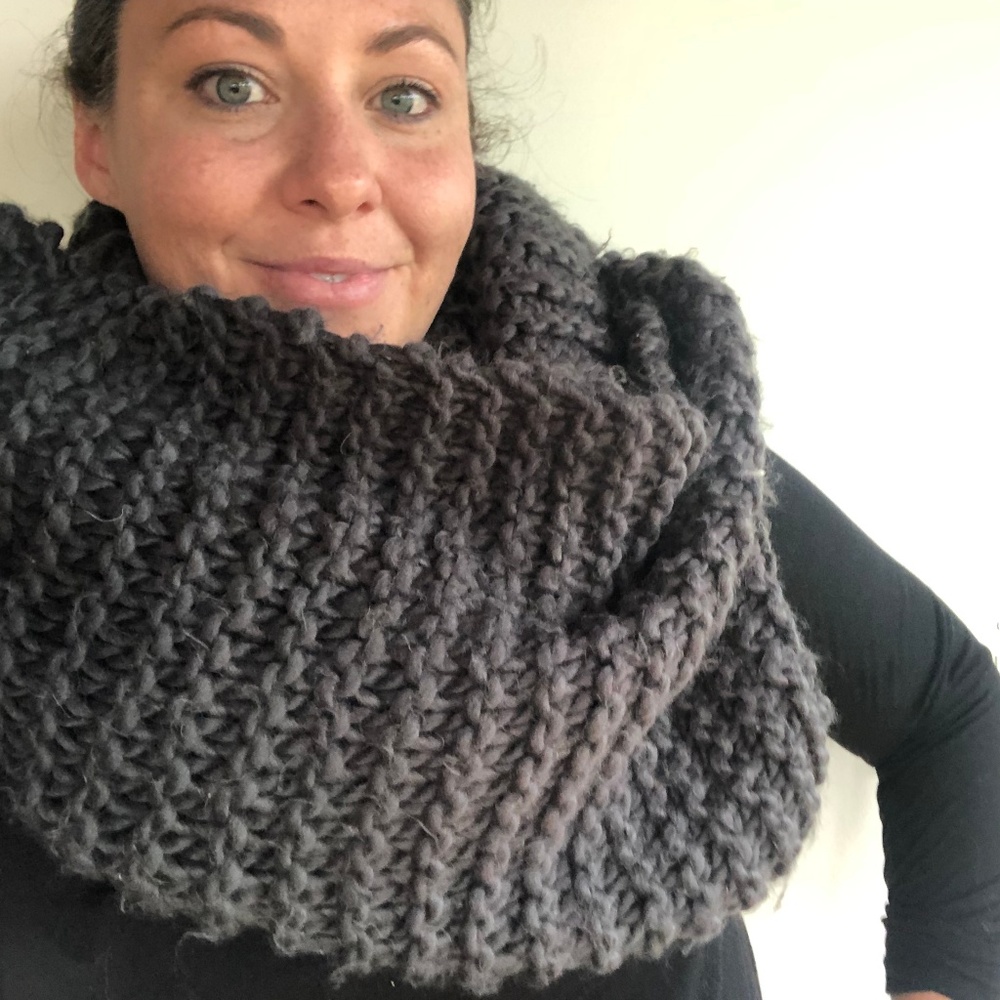 Urban Outfitters Oversized Knit Infinity Scarf